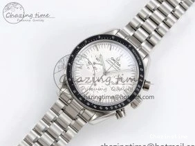 0302 Classic Speedmaster SS RMF Best Edition White Dial on SS Bracelet Lemania HW 7723